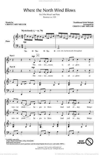 Where The North Wind Blows (arr. Cristi Cary Miller)