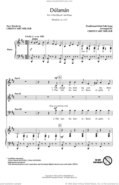 Dulaman (arr. Cristi Cary Miller)