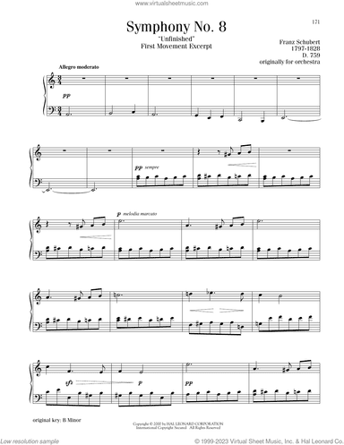 Symphony No. 8 ("Unfinished"), First Movement Excerpt