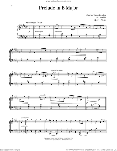 Prelude, Op. 31, No. 23