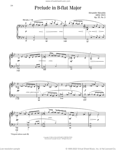 Prelude, Op. 35, No. 2