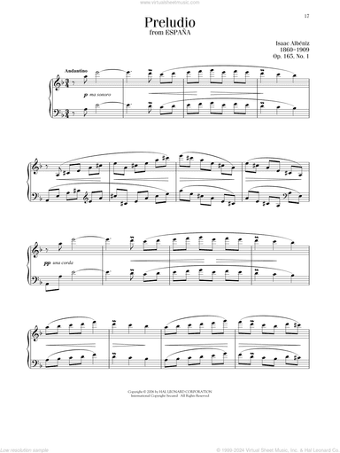 Prelude, Op. 165, No. 1
