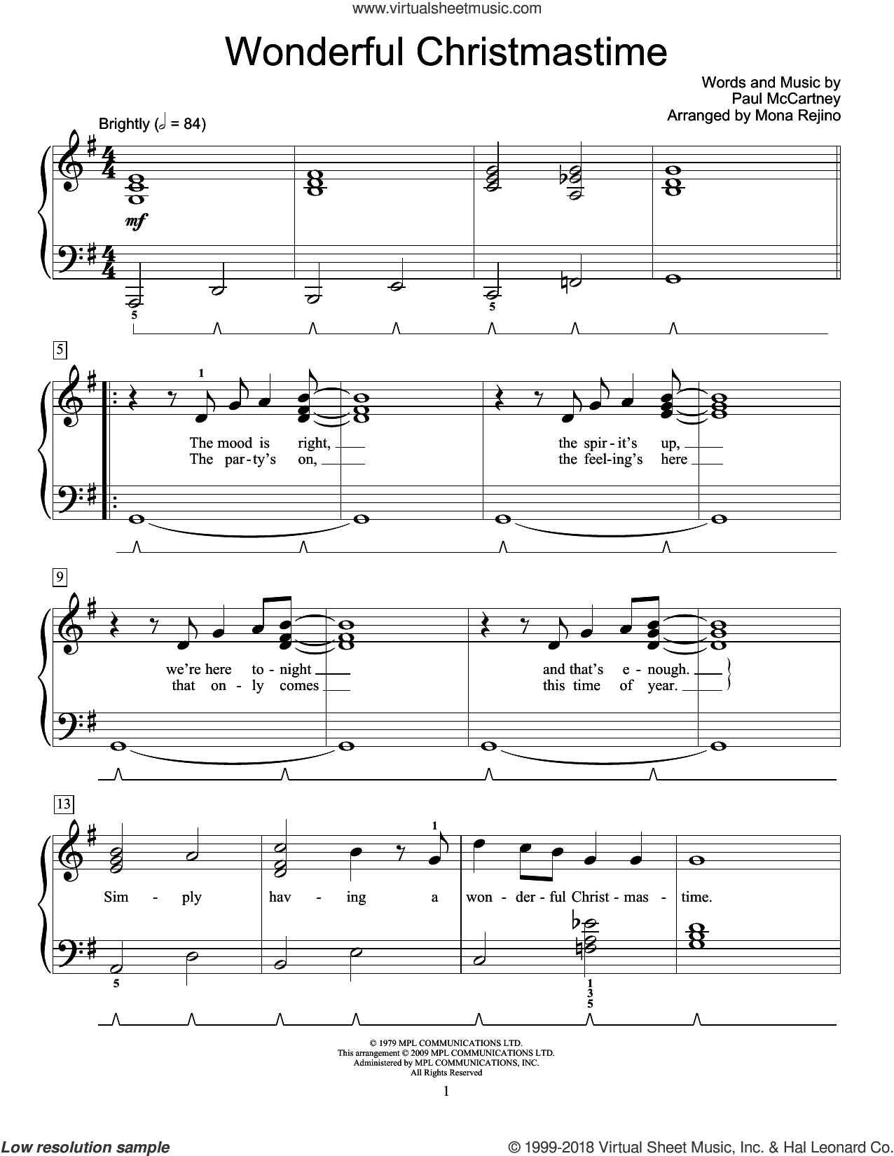 Wonderful Christmastime