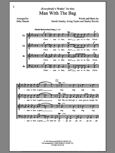 (Everybody's Waitin' For) The Man With The Bag (arr. Deke Sharon)