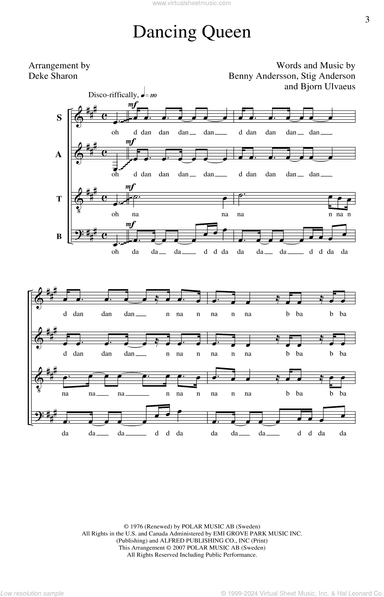 Dancing Queen (arr. Deke Sharon)