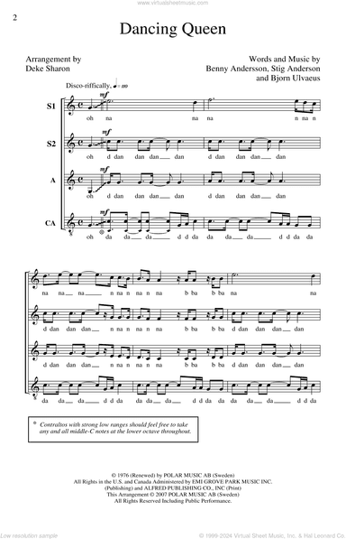 Dancing Queen (arr. Deke Sharon)