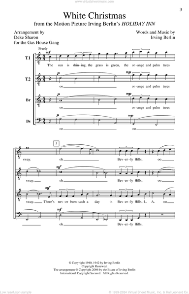 White Christmas (arr. Deke Sharon)