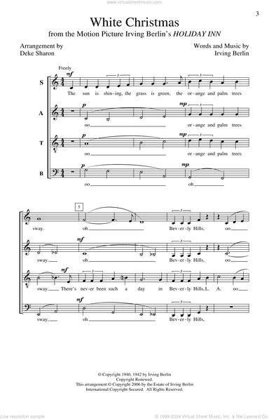 White Christmas (arr. Deke Sharon)