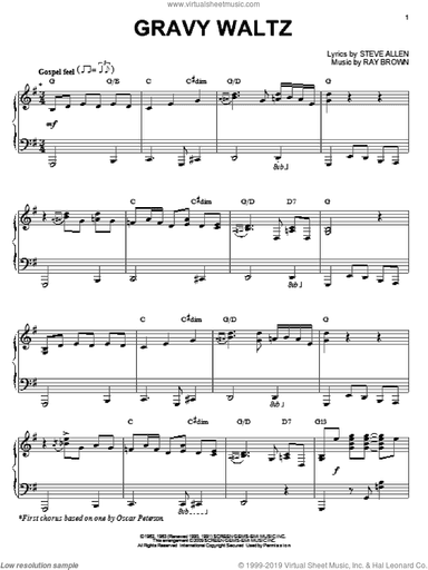 Gravy Waltz (arr. Brent Edstrom)