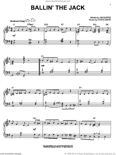 Ballin' The Jack (arr. Brent Edstrom)