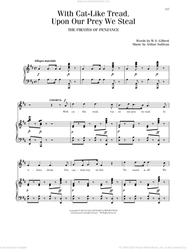 With Cat-Like Tread (from The Pirates Of Penzance)