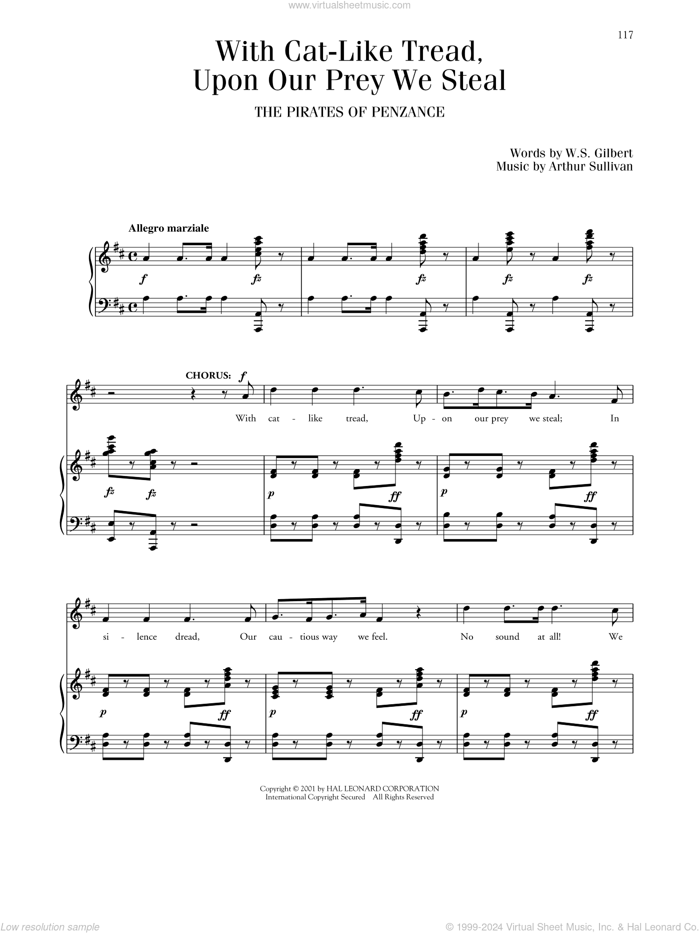 With Cat-Like Tread (from The Pirates Of Penzance)