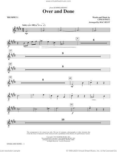 Over And Done (from Schmigadoon!) (arr. Mac Huff)