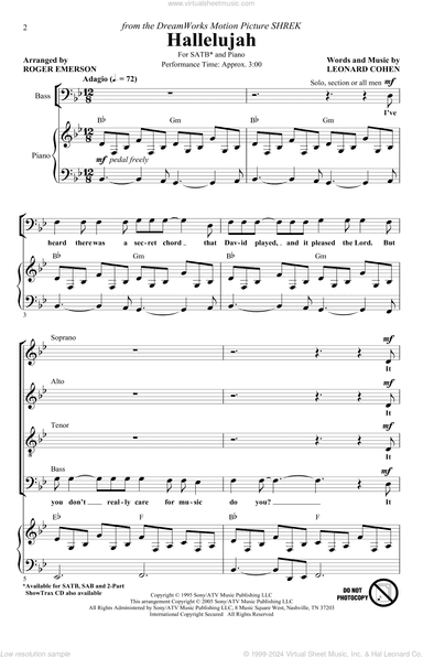 Hallelujah (arr. Roger Emerson)