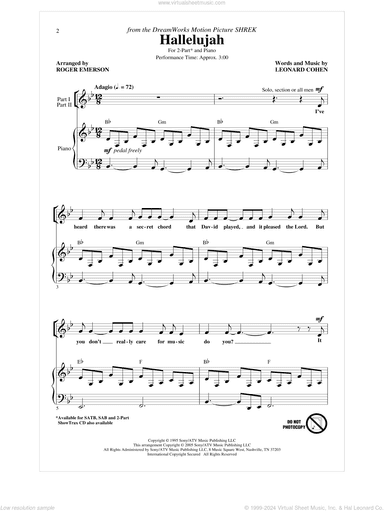 Hallelujah (arr. Roger Emerson)