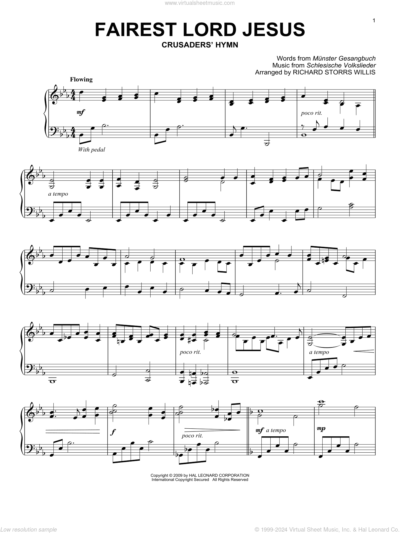 Fairest Lord Jesus (from Images: Sacred Piano Reflections)