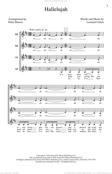 Hallelujah (arr. Deke Sharon)