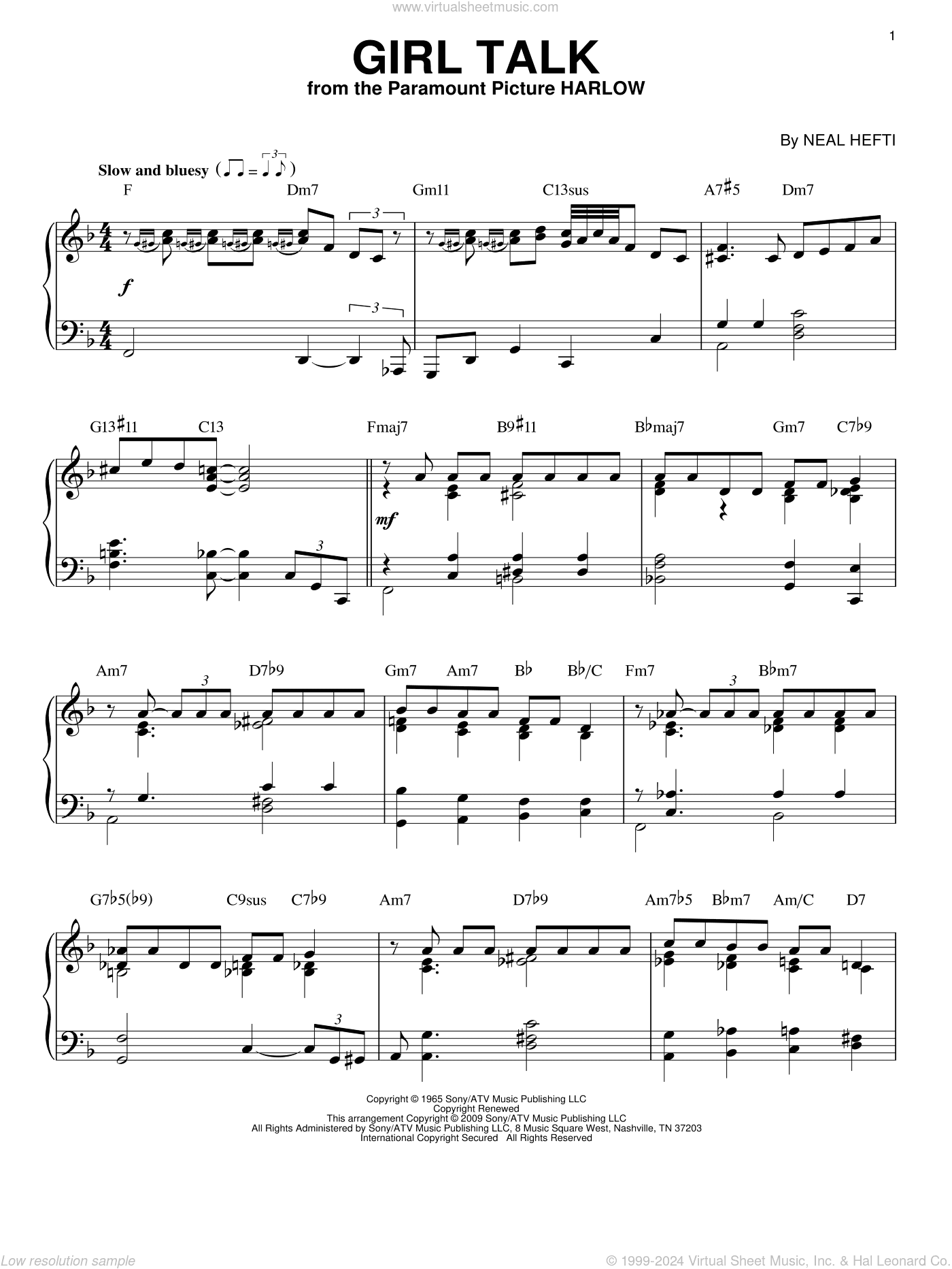 Girl Talk (arr. Brent Edstrom)