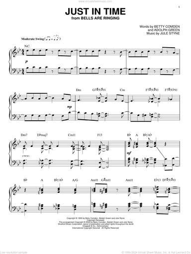 Just In Time (arr. Brent Edstrom)