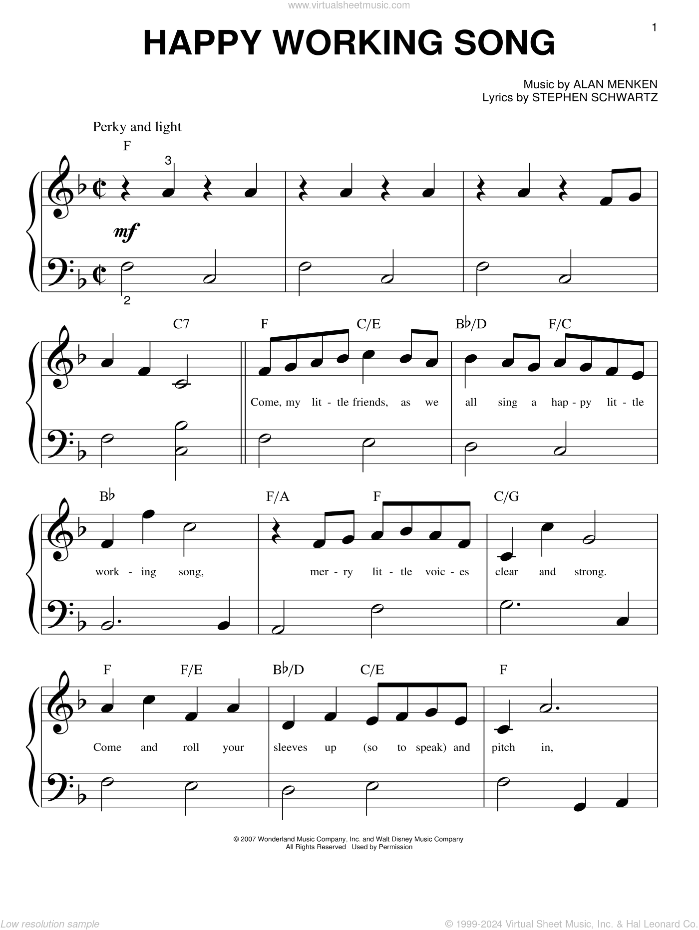Happy Working Song (from Enchanted)