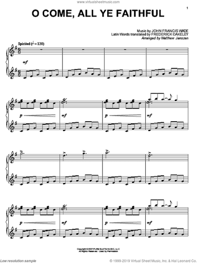 O Come, All Ye Faithful (Adeste Fideles)