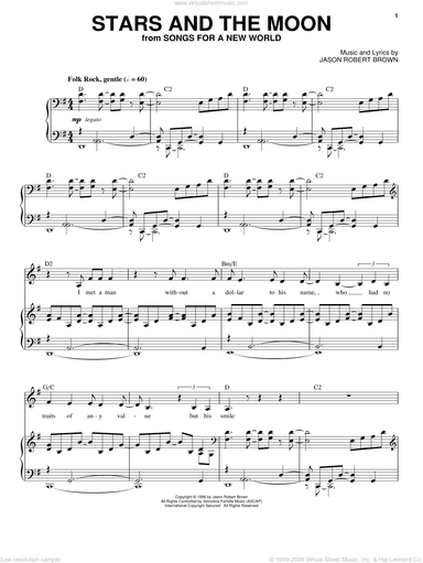 Stars And The Moon (from Songs for a New World)