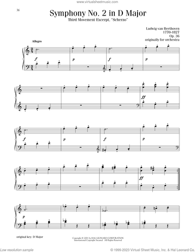 Symphony No. 2, Third Movement Excerpt