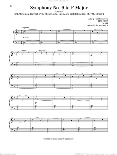 Symphony No. 6, Fifth Movement