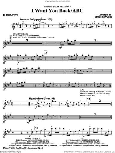I Want You Back / ABC (complete set of parts)