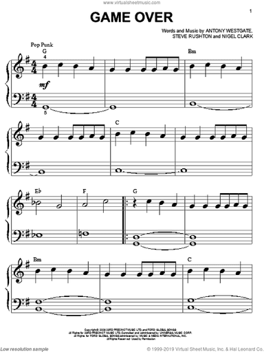 Game Over (from Hannah Montana: The Movie)