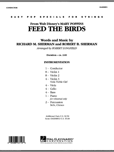 Feed the Birds (from "Mary Poppins") (COMPLETE)
