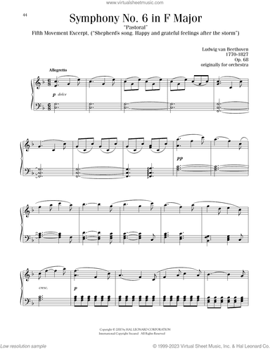 Symphony No. 6, Fifth Movement