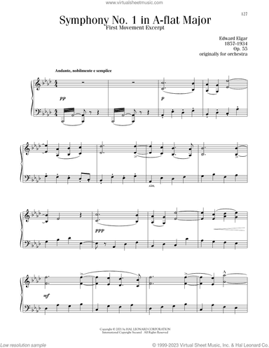 Symphony No. 1 In A Flat Major, 1st Movement