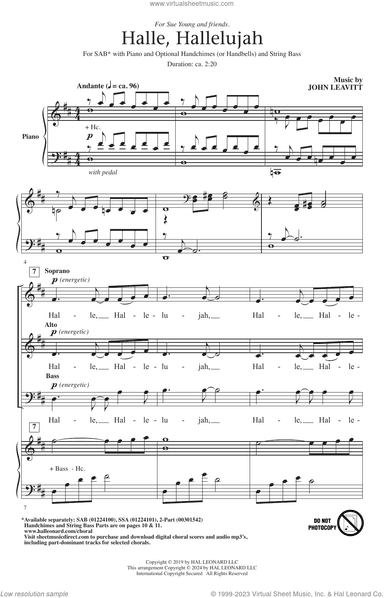 Halle, Hallelujah