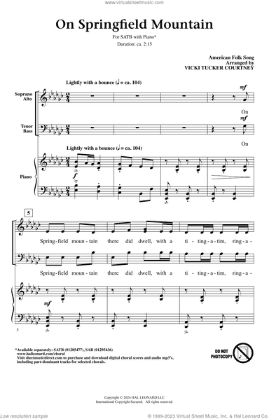 On Springfield Mountain (arr. Vicki Tucker Courtney)
