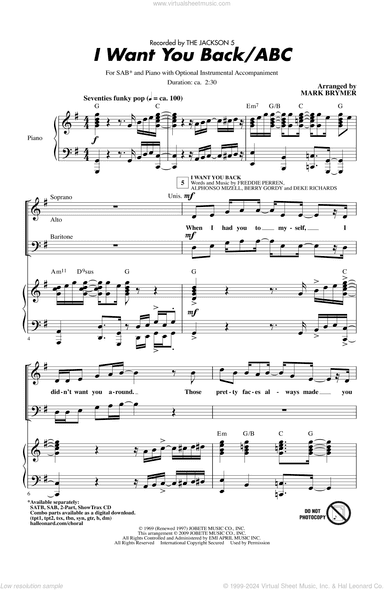 I Want You Back / ABC