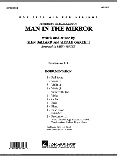 Man in the Mirror (COMPLETE)