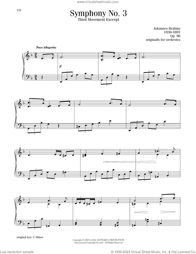 Symphony No. 3 In F Major, Op. 90