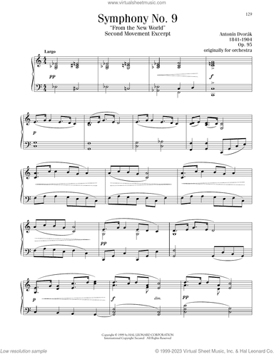 Symphony No. 9 In E Minor ("From The New World"), Second Movement Excerpt