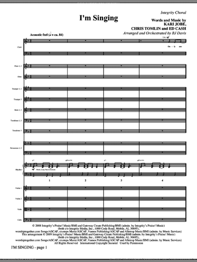 I'm Singing (COMPLETE)