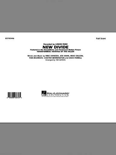 New Divide (from "Transformers: Revenge Of The Fallen")
