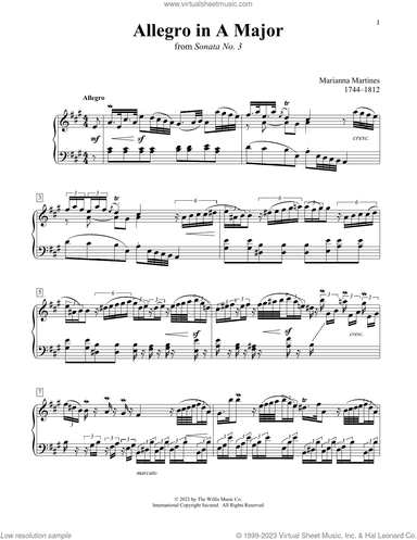 Allegro In A Major