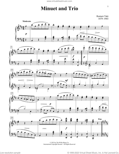 Minuet And Trio