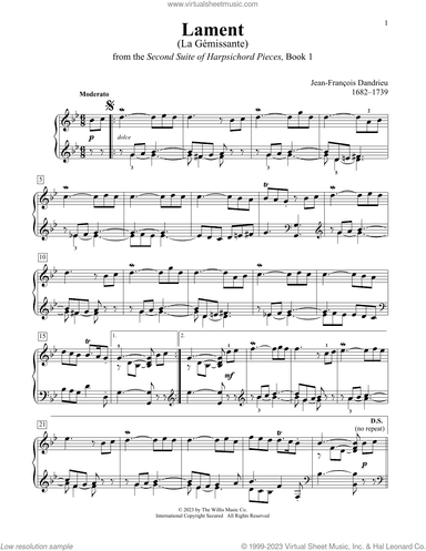Lament (La Gemissante)