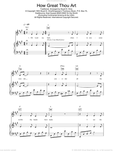 How Great Thou Art