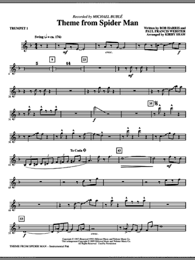 Theme from Spider Man