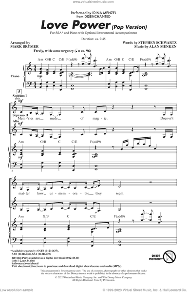 Love Power (from Disenchanted) (arr. Mark Brymer)
