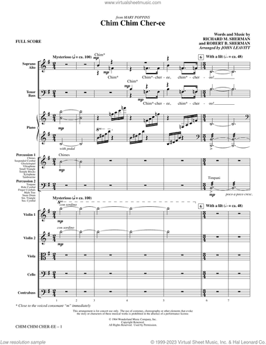 Chim Chim Cher-ee (from Mary Poppins) (arr. John Leavitt)