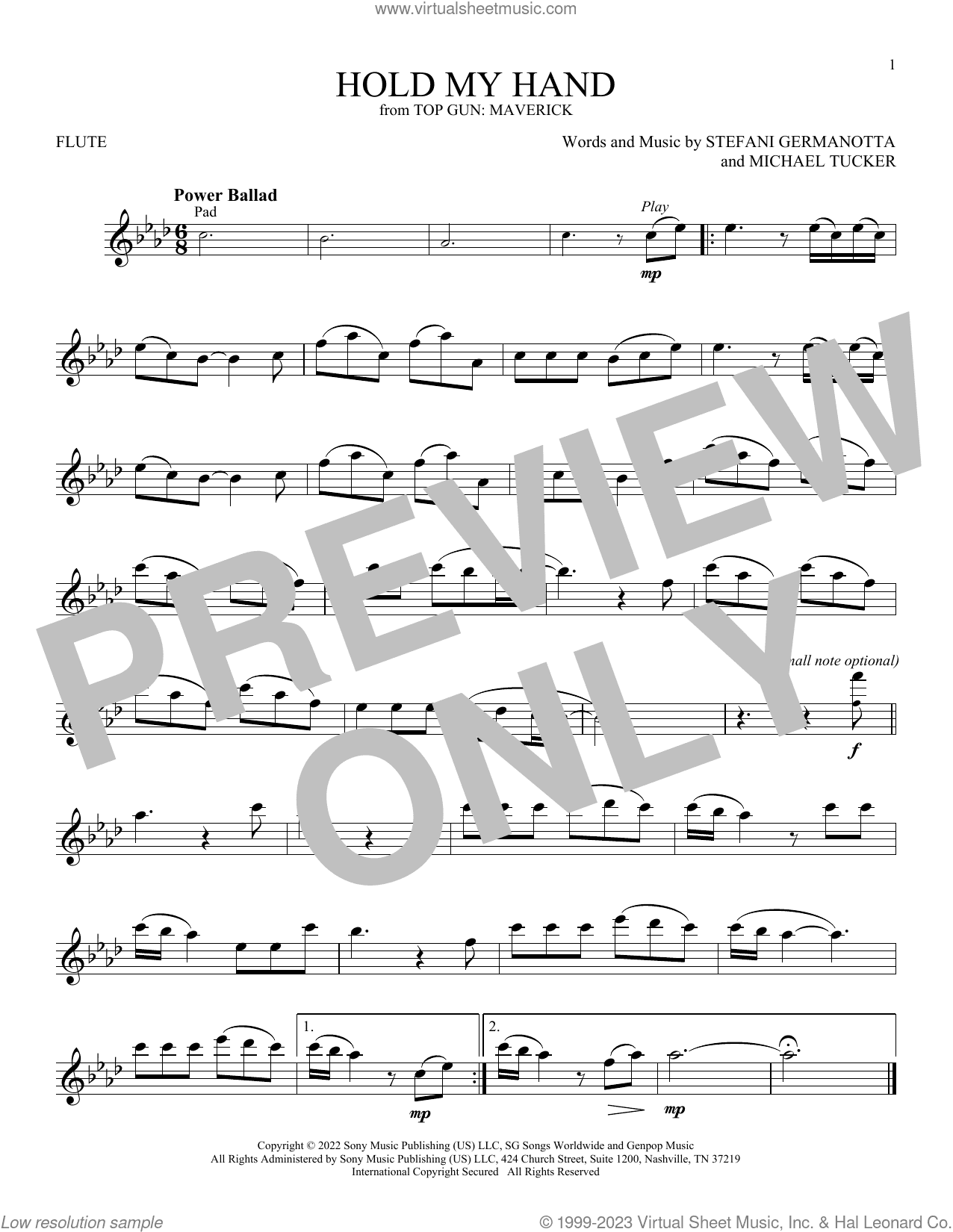 Hold My Hand (from Top Gun: Maverick)