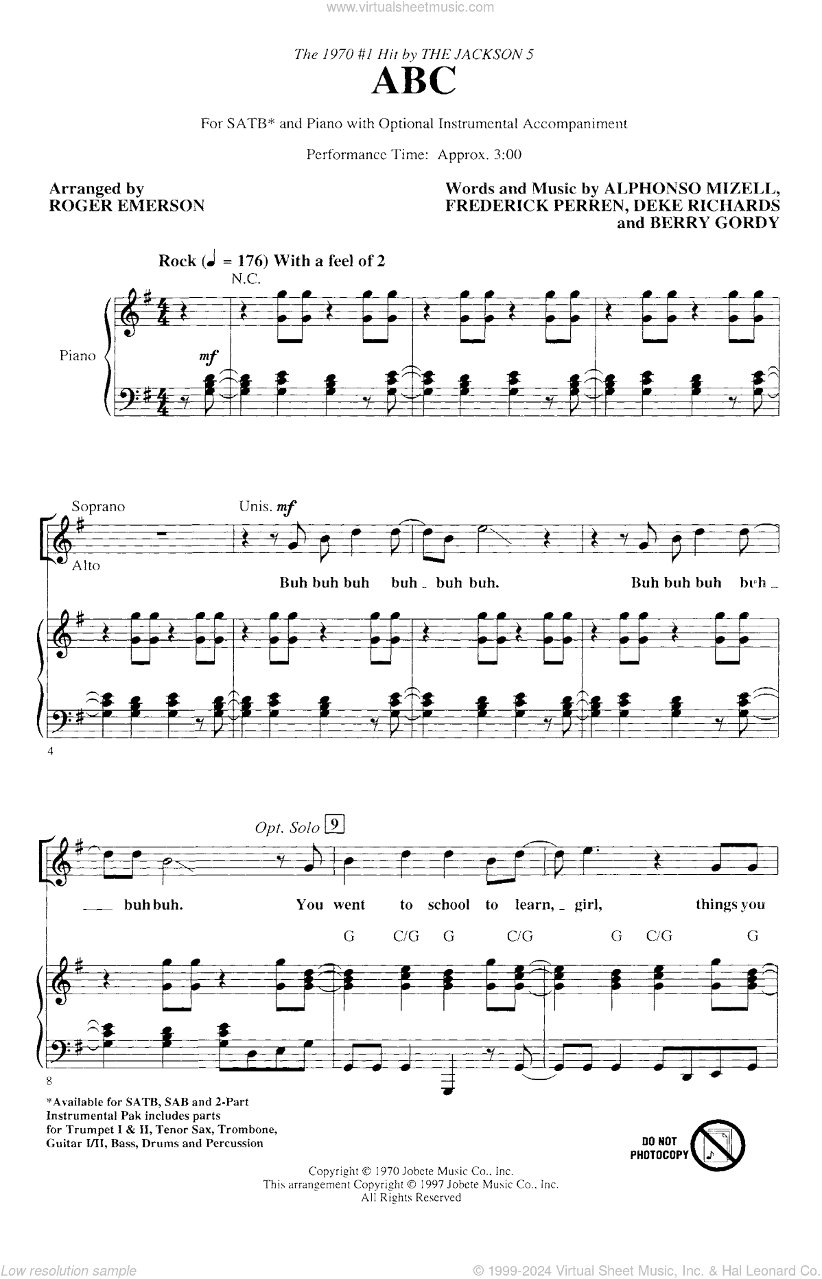 ABC (arr. Roger Emerson)